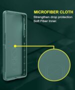 kelpuj Ultimate Silicon Back Cover Case for Realme Narzo 60X 5G | 11 | 11X 5G | Military Grade Drop Protection Shockproof | Anti-Slip Grip | Scratch Proof Micro-Fibre Cloth Inside (Forest Green) - Image 5