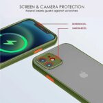 Translucent Hybrid Back Case Cover for Samsung Galaxy Note 10 Lite | Smoked Matte Back | 360 Degree Protection | Protective Hard Case (Light Green Bumper) - Image 8