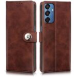 Shock Proof Flip Cover Back Case for Samsung Galaxy M35 5G | Magnetic Wallet Leather Case with Stand