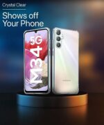 Transparent Back Cover Case for Samsung Galaxy M34 5G | F34 5G | Raised Bumps for Full Device & Camera Protection Shockproof TPU Silicone Back Case Mobile Cover Transparent - Image 7