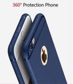 kelpuj Wow Imagine(TM Soft Silicone All Sides Protection 360 Degree with Anti Dust Plugs Shockproof Slim Back Case Cover for Apple iPhone 6 / iPhone 6s (4.7 inch Screen) - Navy Blue - Image 5