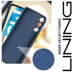 Back Cover for Samsung Galaxy M35 5G | Ultra Slim Soft Rubberised Case | Inner Velvet Fabric Lining | Matte Silicone Flexible Mobile Case | Camera Protection - Blue - Image 5
