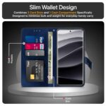 Shock Proof Flip Cover Back Case for Redmi Note 14 Pro 5G | Magnetic Wallet Leather Case with Stand - Image 7