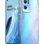 Transparent Back Case Cover for Oppo Reno 7 Pro 5G | Full Device & Camera Protection Shockproof TPU Silicone Back Cover Case Transparent