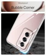 kelpuj Crystal Clear Transparent Back Case Cover for Oppo Reno 12 5G | Full Device & Camera Protection Shockproof TPU | Flexible Silicone Back Cover Case Transparent - Image 7
