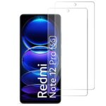 Unbreakable Nano Film Glass Screen Protector for Xiaomi Redmi Note 12 Pro 5G [ Flexible like a Screen Guard, Harder than a Tempered Glass ]  Pack Of 2