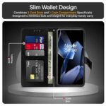 kelpuj Back Cover for 1+ OnePlus 13 5G | Ultra Slim Soft Rubberised Case | Inner Velvet Fabric Lining | Matte Silicone Flexible Mobile Case | Camera Protection - Black - Image 7