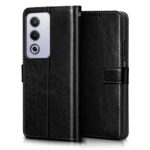 Shock Proof Flip Cover Back Case for Oppo A3 Pro 5G | Magnetic Wallet Leather Case with Stand - Image 5