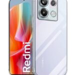 Crystal Clear Transparent Back Case Cover for Redmi Note 13 Pro 5G | Full Device & Camera Protection Shockproof TPU Silicone Back Cover Case Transparent