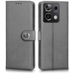 Shock Proof Flip Cover Back Case for Xiaomi Mi Redmi Note 13 5G | Magnetic Wallet Leather Case with Stand