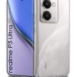 Transparent Back Cover Case for Realme P3 Ultra 5G | Raised Bumps for Full Device & Camera Protection Shockproof TPU Silicone Back Case Mobile Cover Transparent