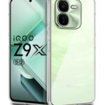 Crystal Clear Transparent Back Case Cover for iQOO Z9x 5G | Full Device & Camera Protection Shockproof TPU | Flexible Silicone Back Cover Case Transparent