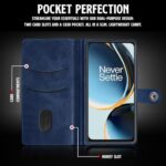 Shock Proof Flip Cover Back Case for 1+ Oneplus Nord Ce 3 Lite 5G | Magnetic Wallet Leather Case with Stand - Image 5