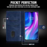 Shock Proof Flip Cover Back Case for Xiaomi Mi Redmi Note 8 Pro | Magnetic Wallet Leather Case with Stand - Image 5