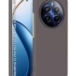 Slim Frameless Back Cover for Realme 12 Pro 5G | Realme 12 Pro Plus 5G | P1 Pro 5G | Ultra Thin Lightweight Design & Camera Protection | Soft Matte Silicone Flexible Mobile Case (Grey)