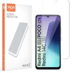 Unbreakable Nano Film Glass Screen Protector for Redmi A4 5G | Poco C75 5G | 14C 5G | Poco M7 [ Flexible like a Screen Guard, Harder than a Tempered Glass ]  Pack Of 2 - Image 5