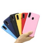 Shock Proof Ultra Thin Back Case for Samsung Galaxy A20 | Matte Anti Slip Soft Back Case Cover with Camera Protection Bump for Samsung Galaxy A20 - Sunshine Yellow - Image 5