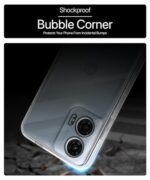 kelpuj Crystal Clear Transparent Back Case Cover for Motorola Moto G24 Power 5G | Full Device & Camera Protection Shockproof TPU Silicone Back Cover Case Transparent - Image 7