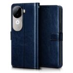 Shock Proof Flip Cover Back Case for Iqoo Z9S 5G | Magnetic Wallet Leather Case with Stand - Image 5