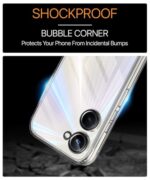 Crystal Clear Back Cover Case for Realme 10 Pro 5G | Shockproof Soft TPU Case | Cushioned Edges for Ultimate Protection Back Cover Case for Realme 10 Pro 5G (TPU, Transparent) - Image 5