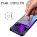 Shock Proof Clear Protective Back Case for Samsung Galaxy A10s | Galaxy M01s - AirEDGE Technology | 360 Degree Camera Protection | Transparent Hybrid Back Case Mobile Cover - Black - Image 5