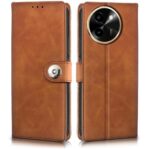 Shock Proof Flip Cover Back Case for Vivo T3X 5G | Magnetic Wallet Leather Case with Stand