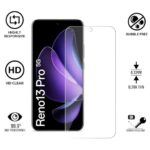 Unbreakable Nano Film Glass Screen Protector for Oppo Reno 13 Pro 5G [ Flexible like a Screen Guard, Harder than a Tempered Glass ]  Pack Of 2 - Image 7