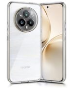 Transparent Back Cover Case for Realme 14 Pro Plus 5G | Raised Bumps for Full Device & Camera Protection Shockproof TPU Silicone Back Case Mobile Cover Transparent - Image 3