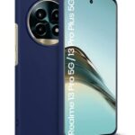 Slim Frameless Back Cover for Realme 13 Pro 5G | Realme 13 Pro Plus 5G | Soft Matte Silicone Flexible Mobile Case & Camera Protection | Ultra Thin Lightweight Design (Blue)