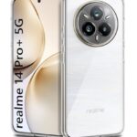 Transparent Back Cover Case for Realme 14 Pro Plus 5G | Raised Bumps for Full Device & Camera Protection Shockproof TPU Silicone Back Case Mobile Cover Transparent