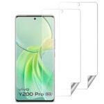 Unbreakable Nano Film Glass Screen Protector for Vivo Y200 Pro 5G | Y300 Plus 5G [ Flexible like a Screen Guard, Harder than a Tempered Glass ]  Pack Of 2