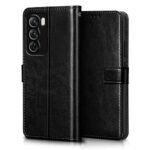 Shock Proof Flip Cover Back Case for Oppo Reno 12 Pro 5G | Magnetic Wallet Leather Case with Stand - Image 5