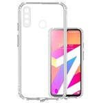 Crystal Clear Transparent Back Case Cover for Lava Z3 | Lava X2 | Full Device & Camera Protection Shockproof TPU | Flexible Silicone Back Cover Case Transparent