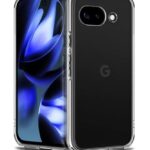 Crystal Clear Transparent Back Case Cover for Google Pixel 9A | Full Device & Camera Protection Shockproof TPU | Flexible Silicone Back Cover Case Transparent