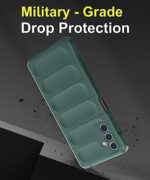 Ultimate Silicon Back Cover Case for Samsung Galaxy M13 4G | F13 | Military Grade Drop Protection Shockproof Bumper | Anti-Slip Grip | Scratch Proof Micro-Fibre Cloth Inside (Forest Green) - Image 7