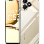 kelpuj Back Cover for Realme Narzo N53 | Realme C53 | Realme C51 | Camera Bump Protection & Inner Velvet Fabric Lining | Ultra Slim Matte Soft Rubberised Case Cover (Pitch Blue)