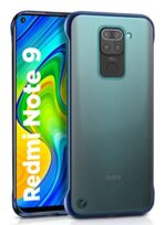 Back Cover for XIAOMI MI REDMI Note 9 (Poly Carbonate|Blue)