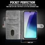 Shock Proof Flip Cover Back Case for Redmi A4 5G | Magnetic Wallet Leather Case with Stand - Image 7