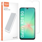 Unbreakable Nano Film Glass Screen Protector for Samsung Galaxy A26 5G [ Flexible like a Screen Guard, Harder than a Tempered Glass ]  Pack Of 2 - Image 3
