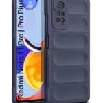 Ultimate Silicon Back Cover Case for Xiaomi Redmi Note 11 Pro | Pro Plus | Military Grade Drop Protection Shockproof Bumper | Anti-Slip Grip | Scratch Proof Micro-Fibre Cloth Inside (Deep Blue)