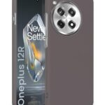 Slim Frameless Back Cover for 1+ OnePlus 12R 5G | Ultra Thin Lightweight Design & Camera Protection | Soft Matte Silicone Flexible Mobile Case (Grey)