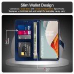 Shock Proof Flip Cover Back Case for 1+ Oneplus Nord Ce 4 5G | Magnetic Wallet Leather Case with Stand - Image 7
