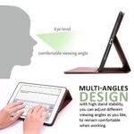 Shock Proof Flip Cover Back Case for Lenovo Tab M10 2Nd Gen (10.1 Inch) Flip Cover Tablet Back Case | Shock Proof Folio | Magnet Closure With Viewing Stand (Flexible | Leather Finish | Card Pockets Wallet | Brown) | Magnetic Wallet Leather Case with Stand - Image 7