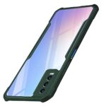 Shock Proof Clear Back Case Mobile Cover for Vivo Y20 | Y20i (Hard | Hybrid PC + TPU | Full Armour Device & Camera Protection | Camo Green)