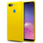 Shock Proof Ultra Thin Back Case for Realme 2 | Matte Anti Slip Soft Back Case Cover with Camera Protection Bump for Oppo Realme 2 - Sunshine Yellow [ Launch Offer ]