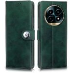 Shock Proof Flip Cover Back Case for Realme 13 Pro 5G | Magnetic Wallet Leather Case with Stand