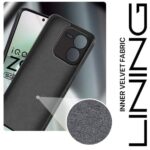 Back Cover for iQOO Z9x 5G | Ultra Slim Soft Rubberised Case | Inner Velvet Fabric Lining | Matte Silicone Flexible Mobile Case | Camera Protection - Black - Image 5