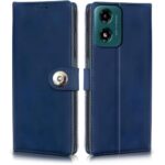 Shock Proof Flip Cover Back Case for Motorola Moto G04 | Magnetic Wallet Leather Case with Stand