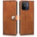 Shock Proof Flip Cover Back Case for Xiaomi Redmi 12C | Magnetic Wallet Leather Case with Stand