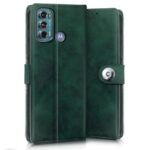 Shock Proof Flip Cover Back Case for Motorola Moto G60 | Magnetic Wallet Leather Case with Stand - Image 3